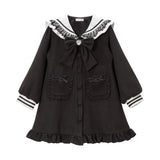 セーラーリボンフリルコート