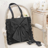 ビッグリボンフレンチガーリートートバッグ