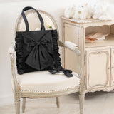 ビッグリボンフレンチガーリートートバッグ