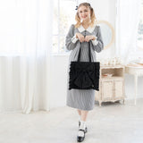 ビッグリボンフレンチガーリートートバッグ