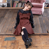 ダブルリボンジャンスカワンピース