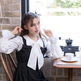 ダブルリボンジャンスカワンピース