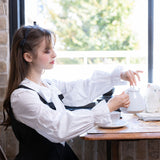 ダブルリボンジャンスカワンピース