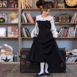 ダブルリボンジャンスカワンピース