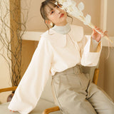 スリットスリーブオーバーシャツ