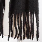 ふわほわフリンジマフラー