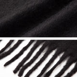 ふわほわフリンジマフラー