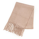 ふわほわフリンジマフラー