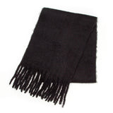 ふわほわフリンジマフラー