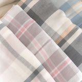 チェック柄ガーリーストール