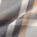 チェック柄ガーリーストール