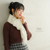 カラバリ大判無地ストール