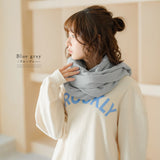 カラバリ大判無地ストール