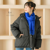 カラバリ大判無地ストール