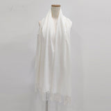 カラバリ大判無地ストール