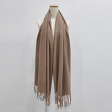 カラバリ大判無地ストール