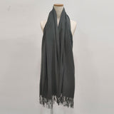 カラバリ大判無地ストール