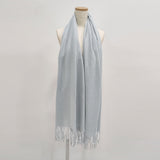 カラバリ大判無地ストール