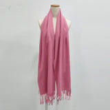 カラバリ大判無地ストール