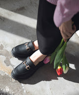 トラックソールビットローファー