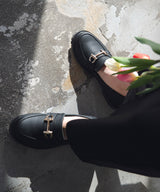 トラックソールビットローファー