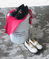 トラックソールビットローファー