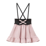 キラキラハートクロスベルトスカート