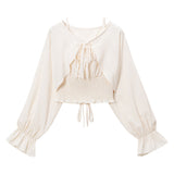 【メール便】コンパクトボレロ×キャミSETブラウス