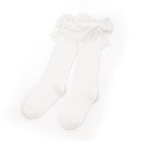 【メール便】サイドリボンハイソックス