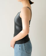 ダブルストラップカップ付キャミソール