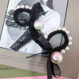 パールリボンヘアゴム