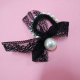 パールリボンヘアゴム