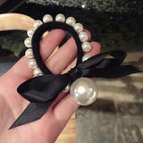 パールリボンヘアゴム