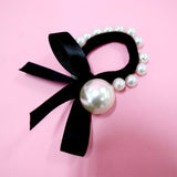 パールリボンヘアゴム