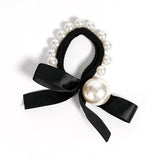 パールリボンヘアゴム