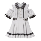 キラキラビジューオフショルフリルワンピース