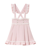 ときめきハートビジューレーススカート