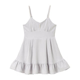 【新春セール】パールスタッズリボンジャンスカ