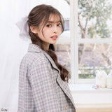 ビッグリボンシフォンバレッタ