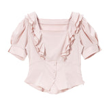 【メール便】Angelフリルブラウス