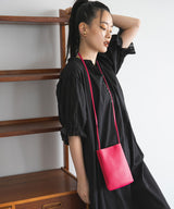 フェイクレザーポケットショルダー