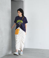 フェイクレザーポケットショルダー