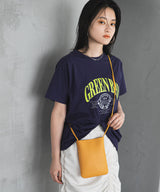 フェイクレザーポケットショルダー