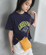 フェイクレザーポケットショルダー