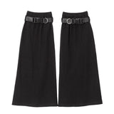 【メール便】地雷ベルトリブレッグウォーマー