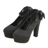 定番バックリボンパンプス 【ギャル】【セクシー】【大きいサイズ有】