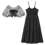 マルチwayコンパクトボレロ×キャミワンピース