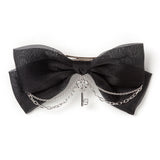 秘密のオーガンジーリボンバレッタ