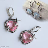 ハートモチーフピアス