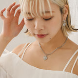 ハートモチーフピアス